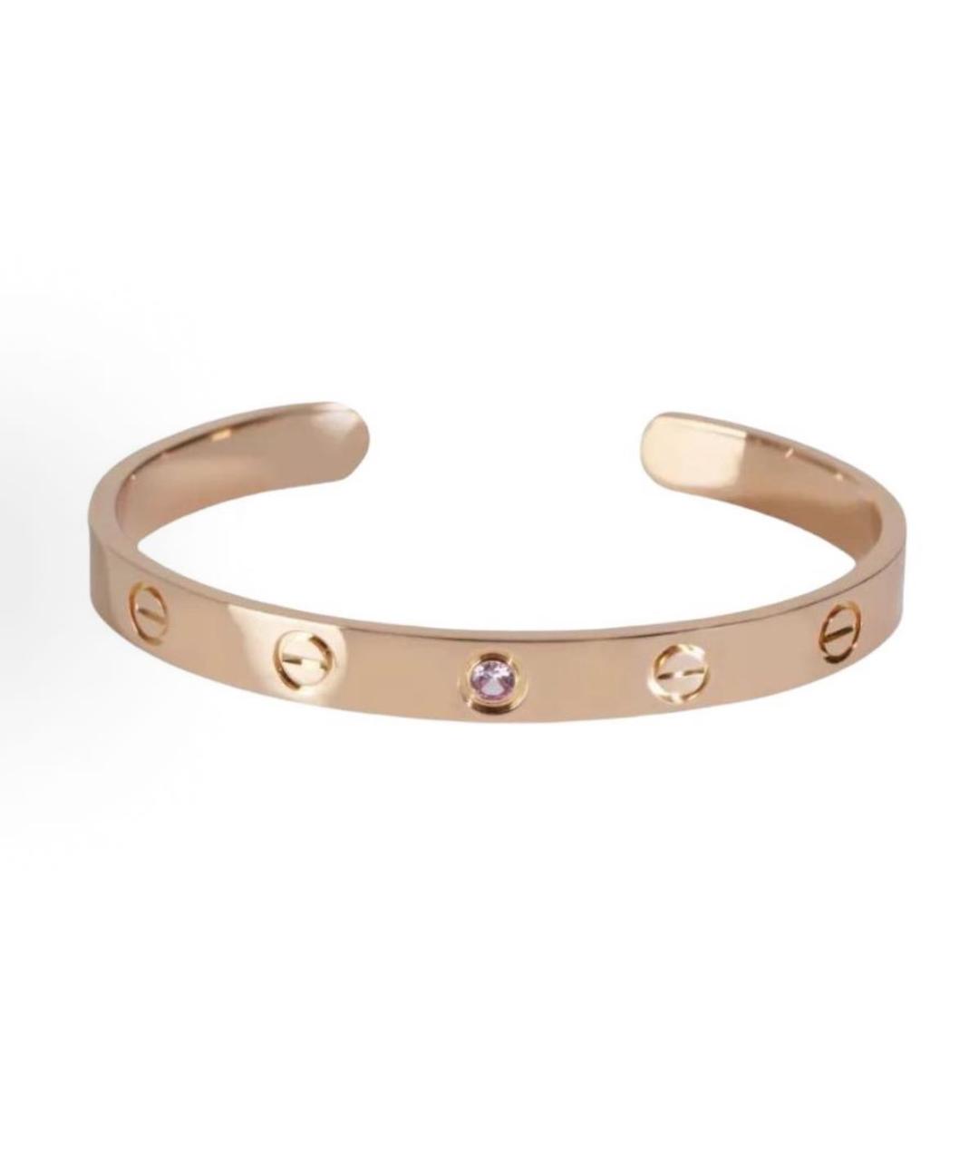 CARTIER Золотой браслет из розового золота, фото 8