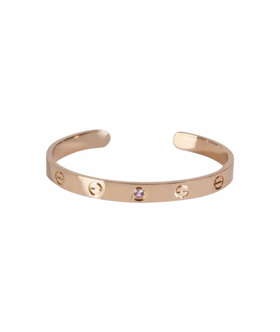 CARTIER Золотой браслет из розового золота, фото 1