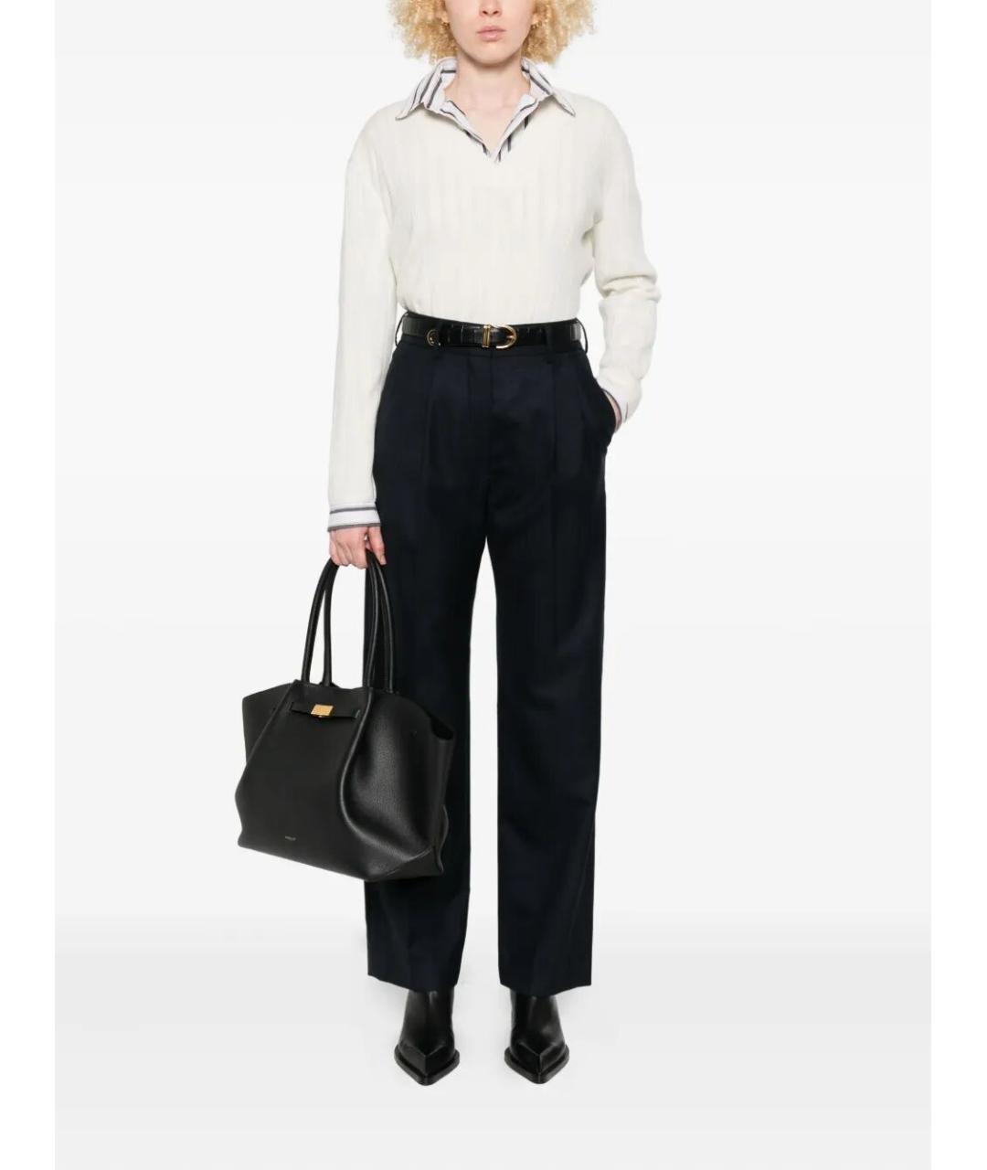 MAX MARA Белый кашемировый джемпер / свитер, фото 2