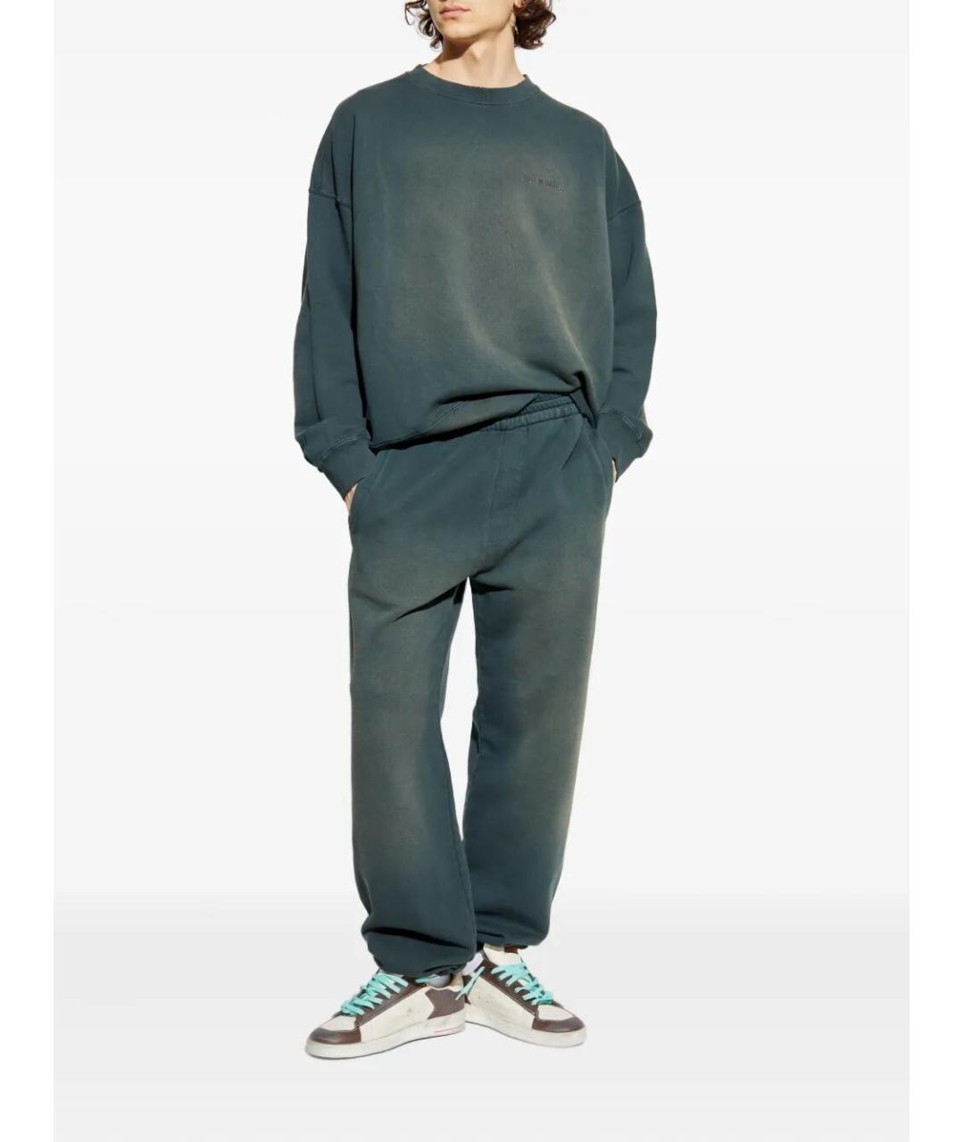 GOLDEN GOOSE DELUXE BRAND Синий хлопковый джемпер / свитер, фото 2