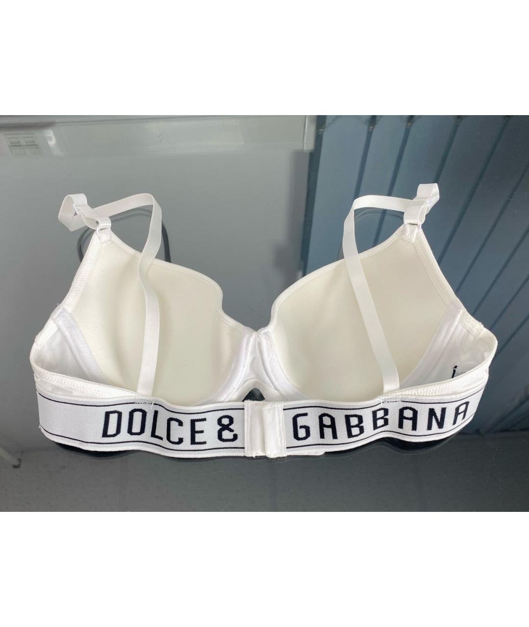 DOLCE&GABBANA Белый бюстгалтеры, фото 2
