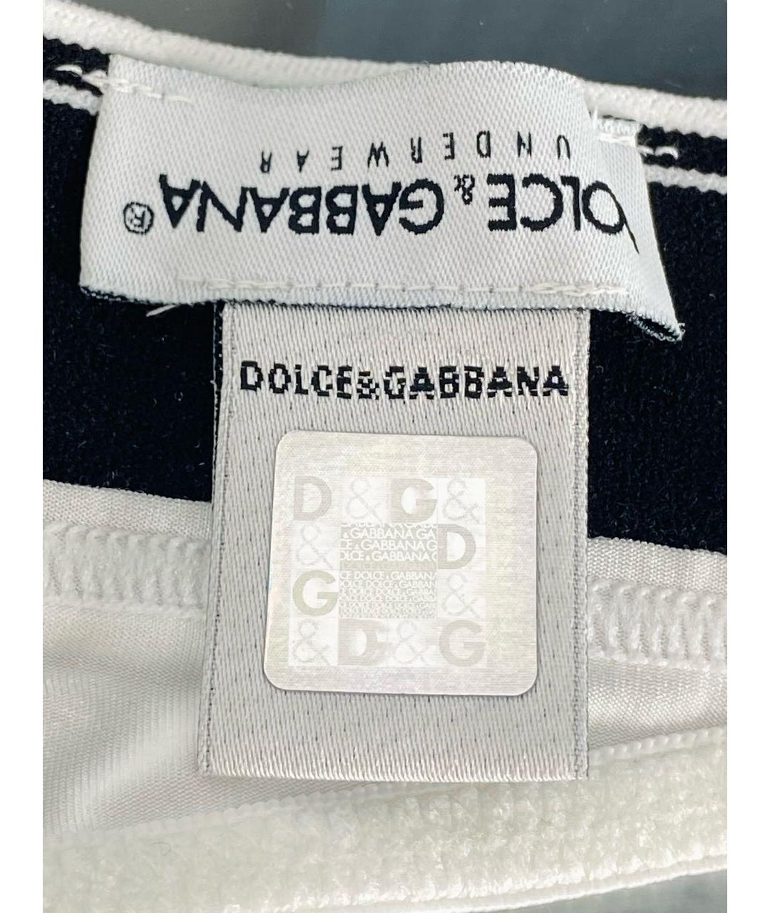 DOLCE&GABBANA Белый бюстгалтеры, фото 4