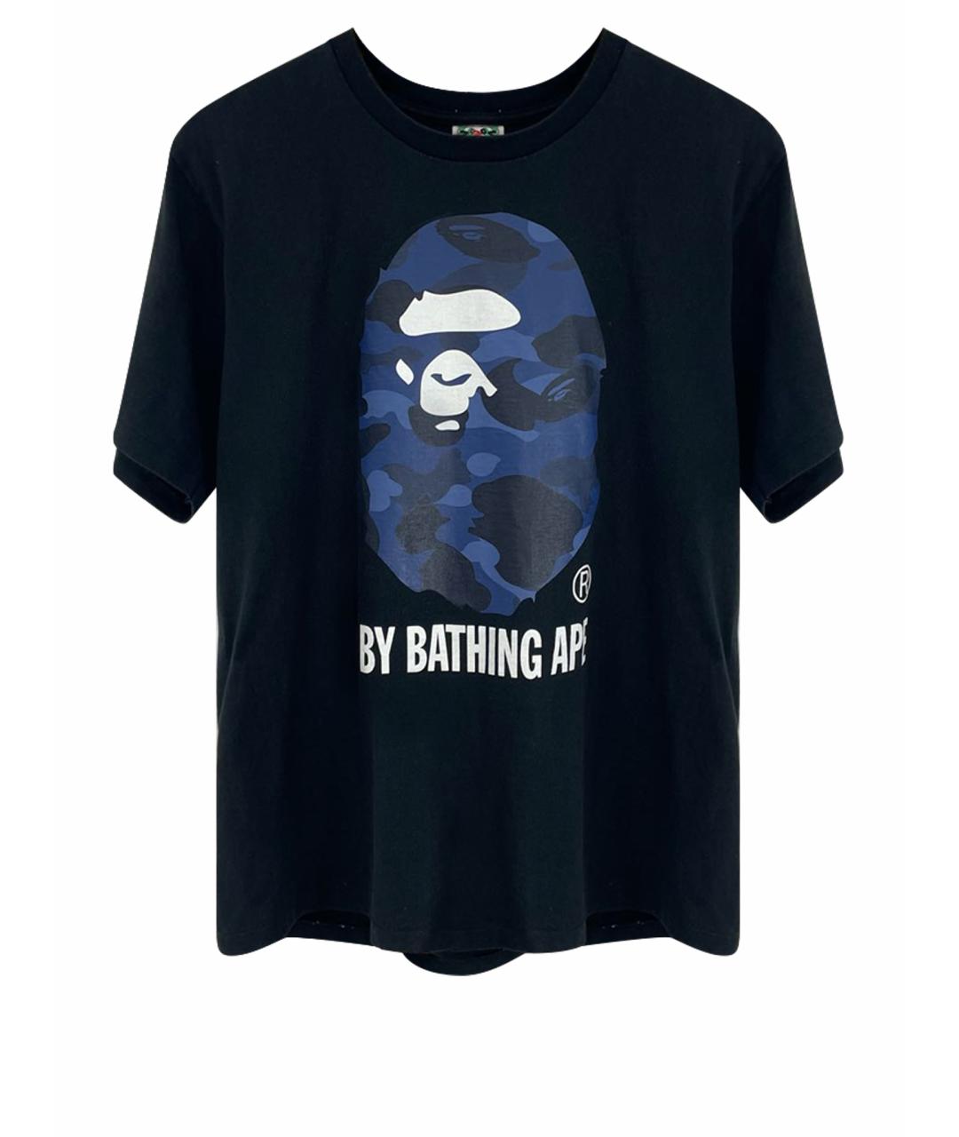 BAPE Черная хлопковая футболка, фото 1