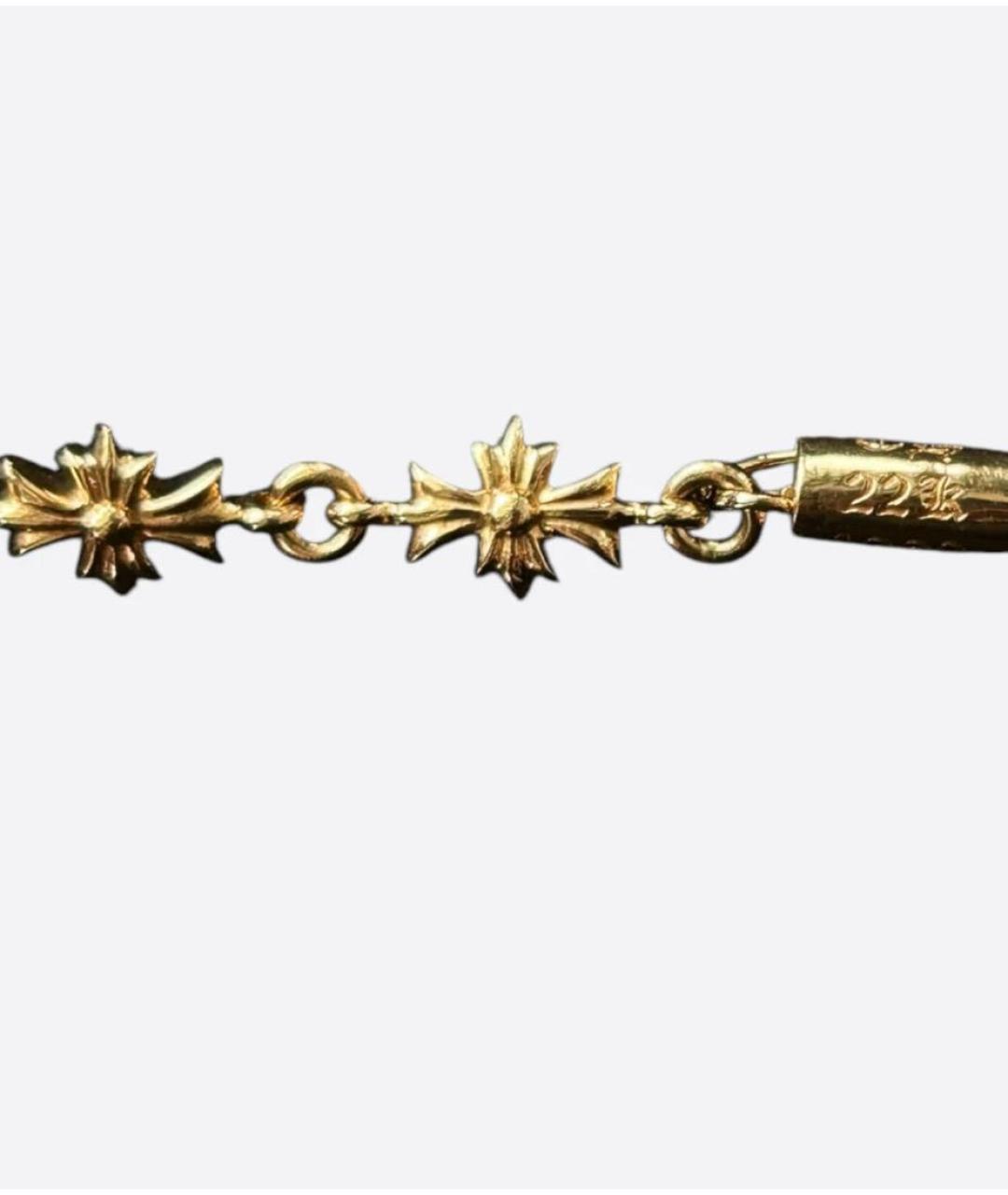 CHROME HEARTS Золотой браслет из желтого золота, фото 3