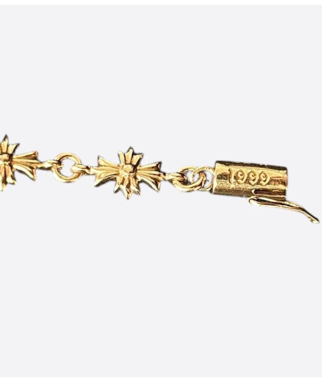 CHROME HEARTS Золотой браслет из желтого золота, фото 4