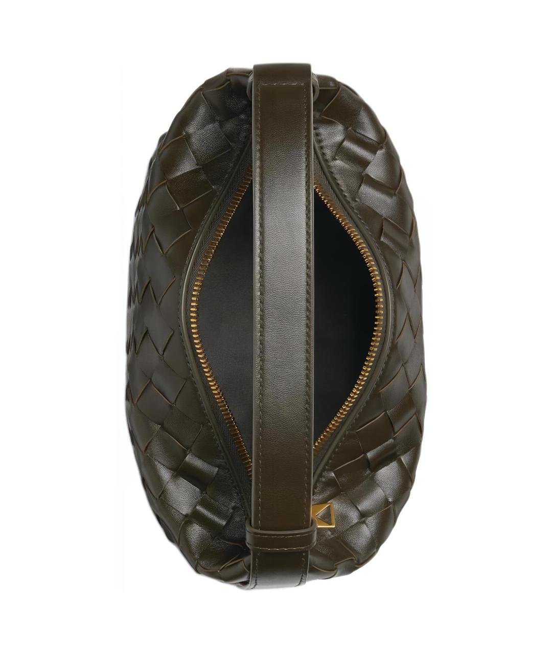 BOTTEGA VENETA Коричневая сумка с короткими ручками, фото 3