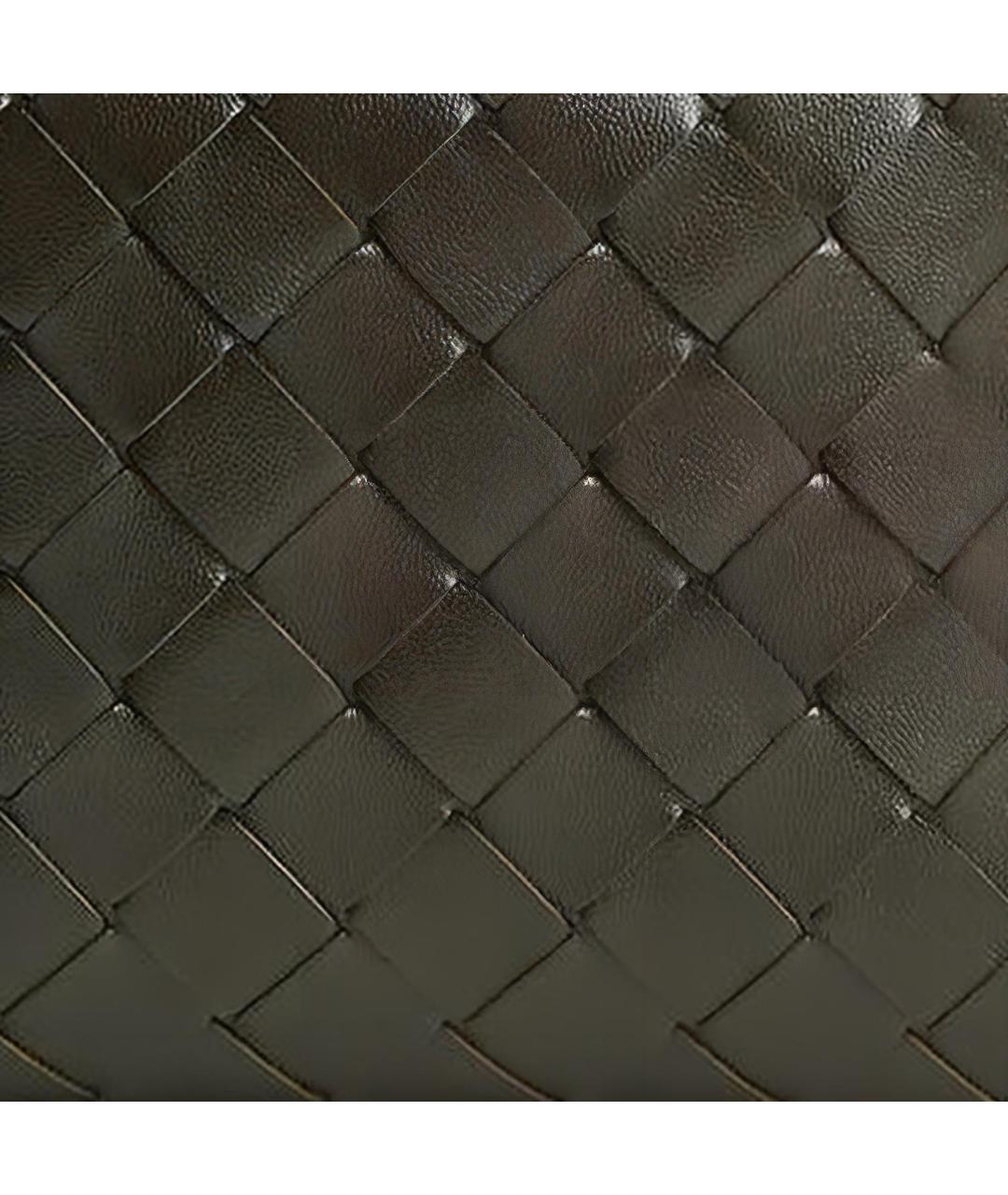 BOTTEGA VENETA Коричневая сумка с короткими ручками, фото 4
