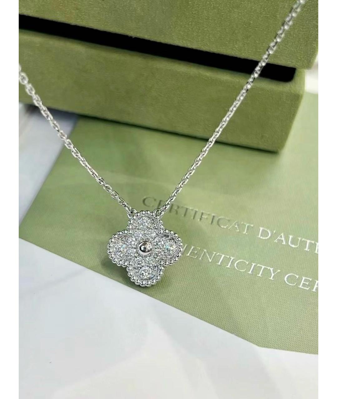 VAN CLEEF & ARPELS Золотое колье из белого золота, фото 3