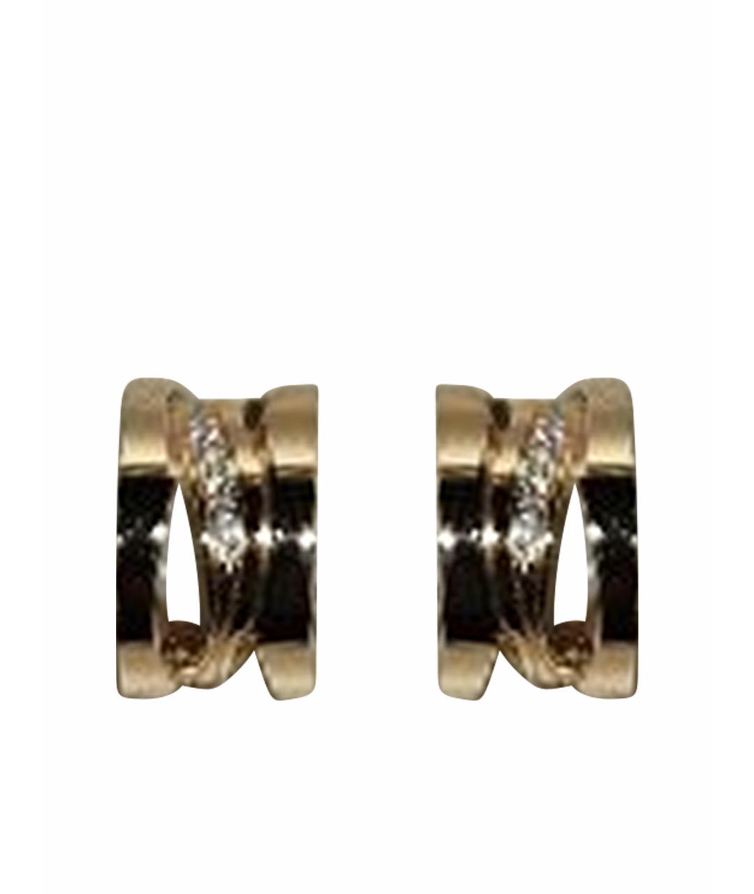 BVLGARI Золотые серьги из розового золота, фото 1