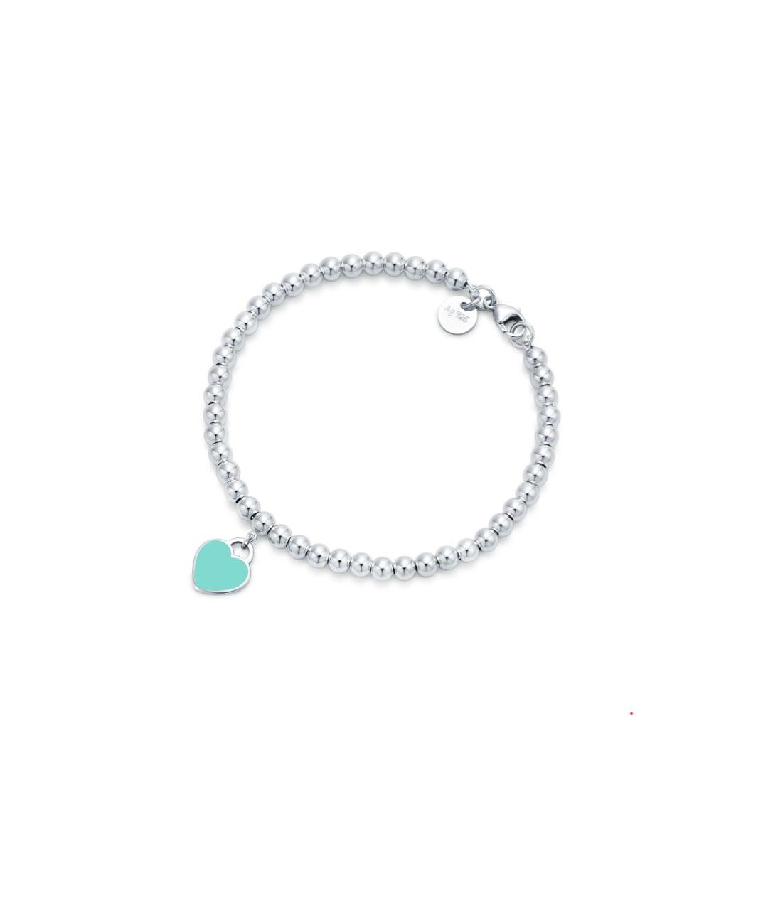 TIFFANY&CO Бирюзовый серебряный браслет, фото 1