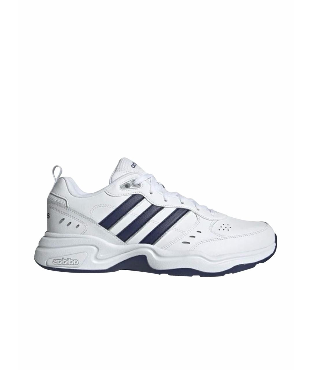 ADIDAS Белые кожаные кроссовки, фото 1