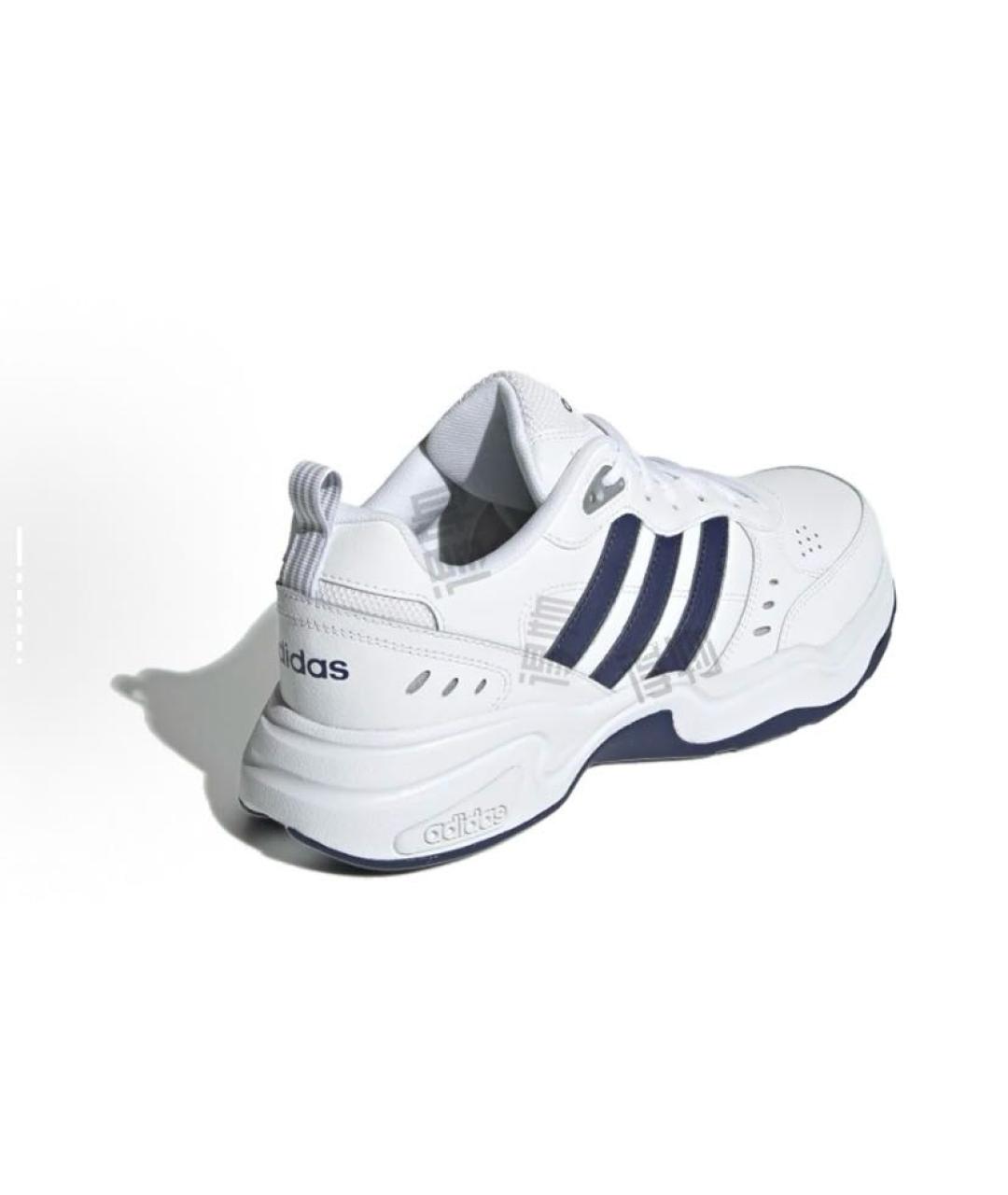 ADIDAS Белые кожаные кроссовки, фото 3