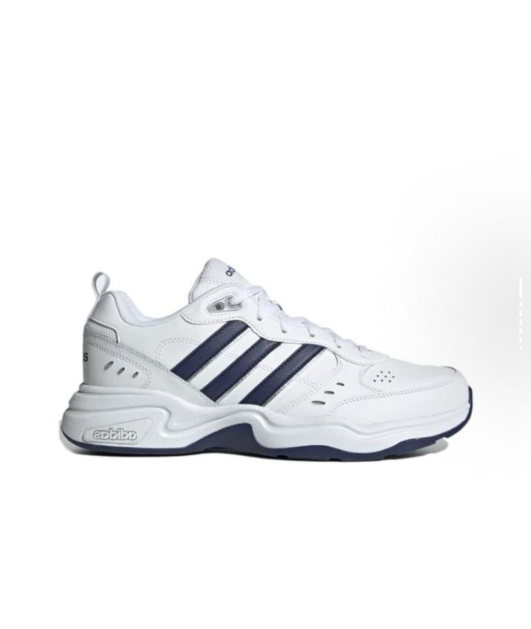 ADIDAS Белые кожаные кроссовки, фото 6