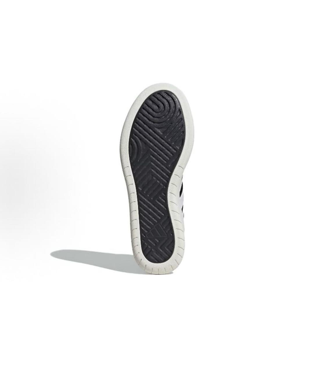 ADIDAS Черные кожаные кроссовки, фото 5