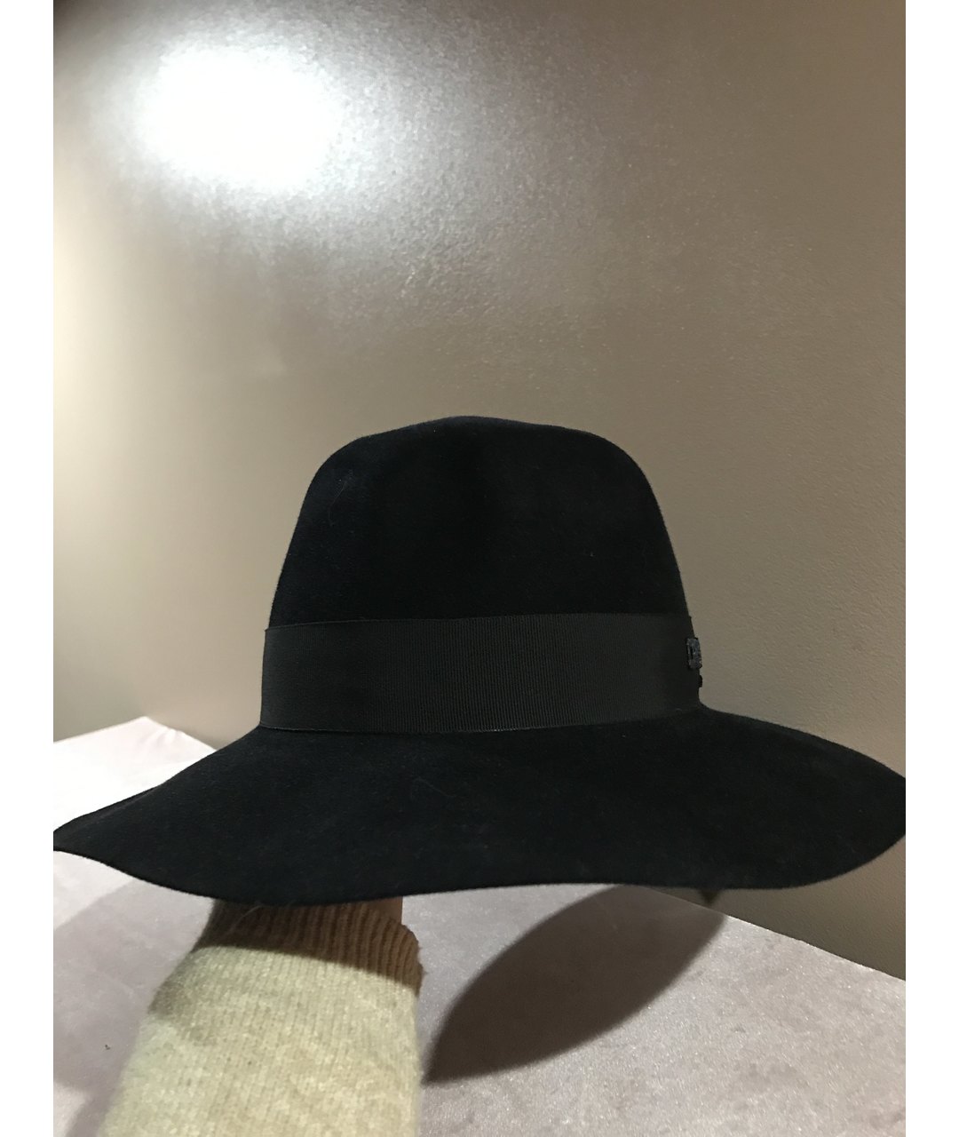 CHRISTIAN DIOR PRE-OWNED Черная кашемировая шляпа, фото 2