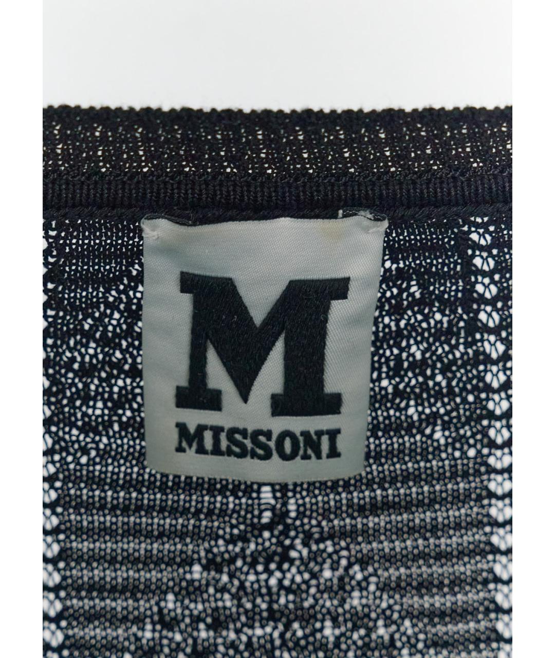 MISSONI Черный хлопковый джемпер / свитер, фото 3