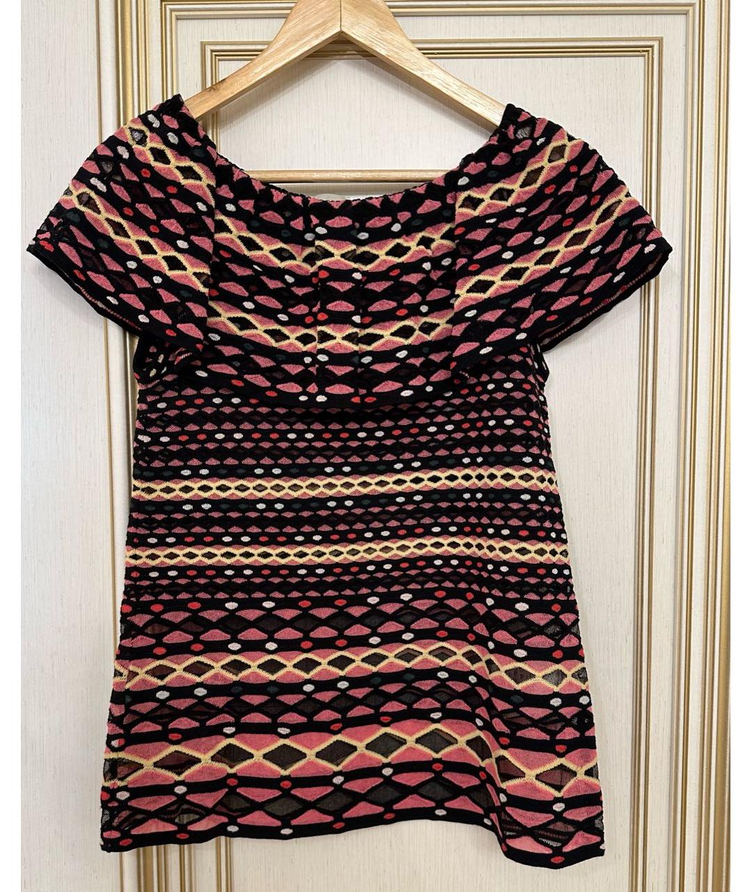 MISSONI Мульти синтетическая блузы, фото 5