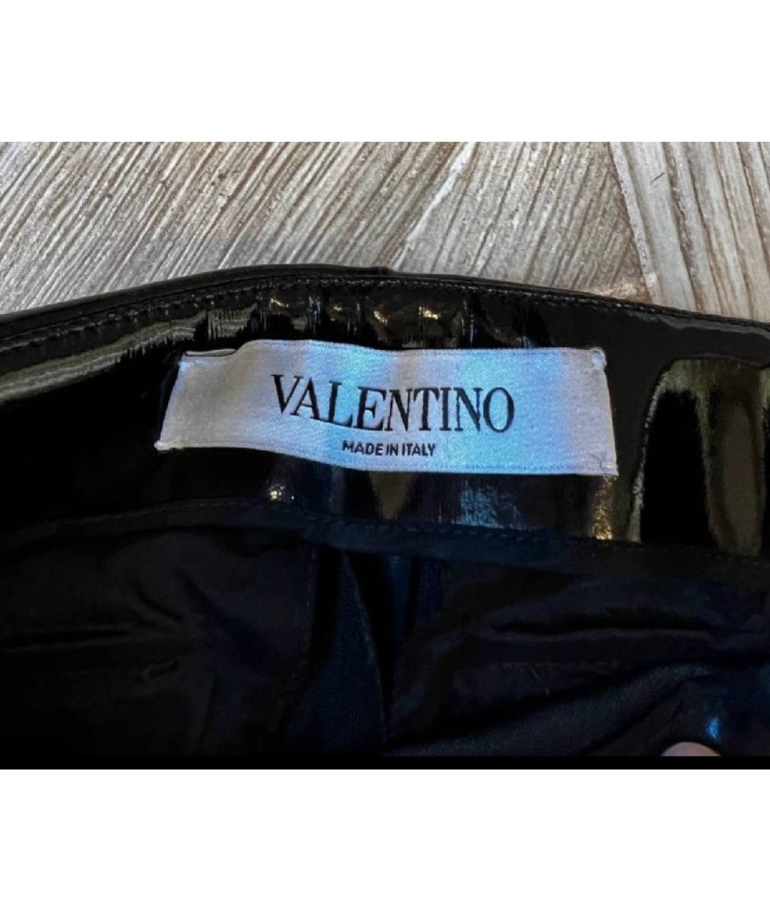 VALENTINO Черные брюки узкие, фото 3