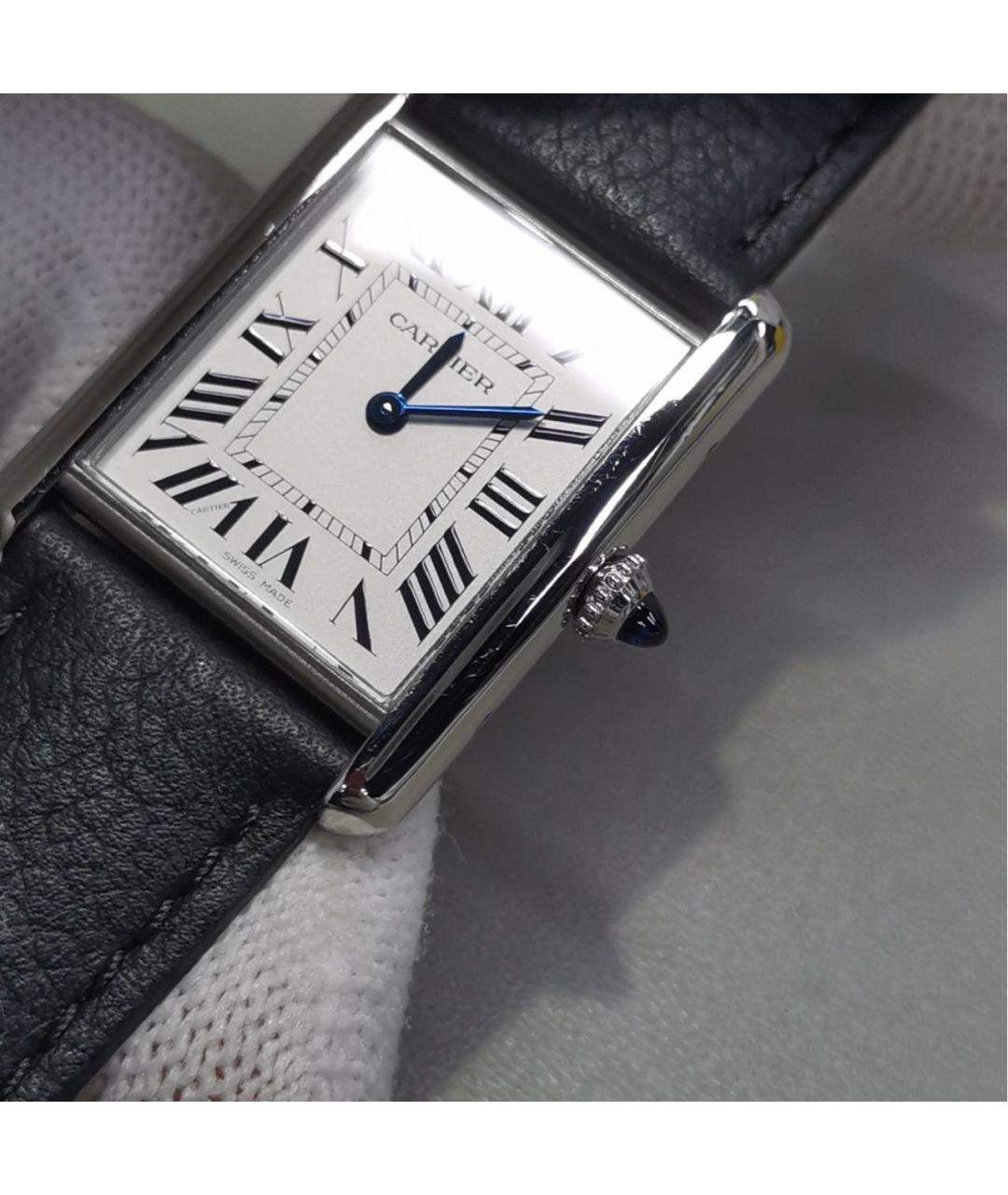 CARTIER Серебряные часы, фото 5