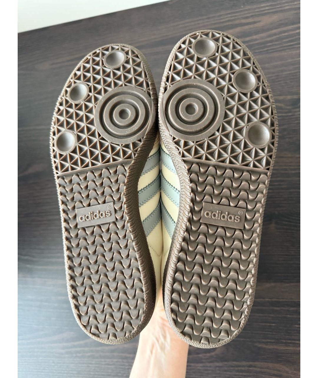 ADIDAS Кожаные низкие кроссовки / кеды, фото 5