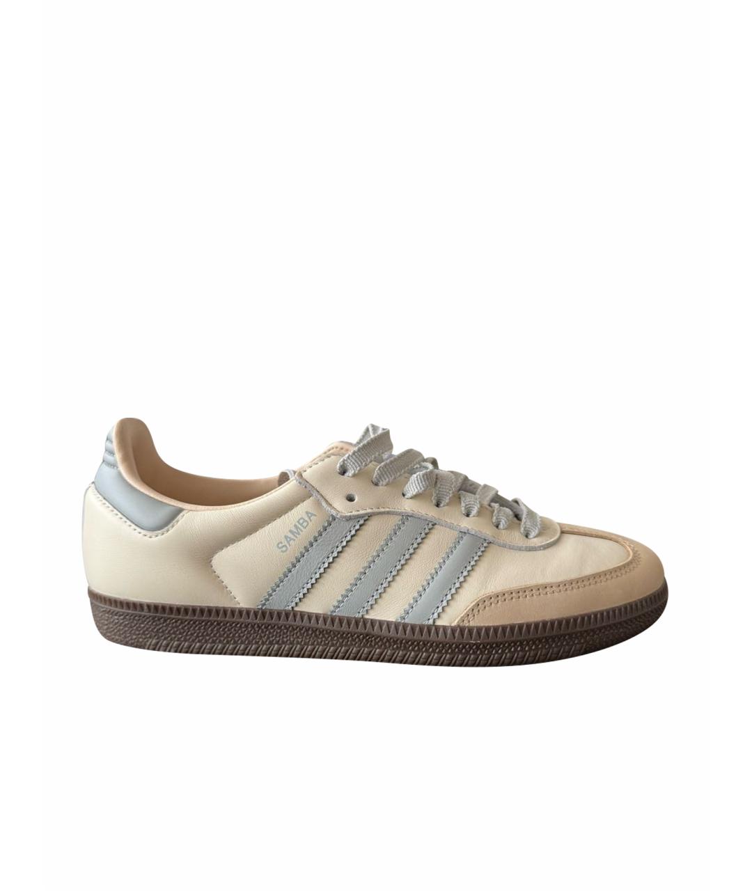 ADIDAS Кожаные низкие кроссовки / кеды, фото 1