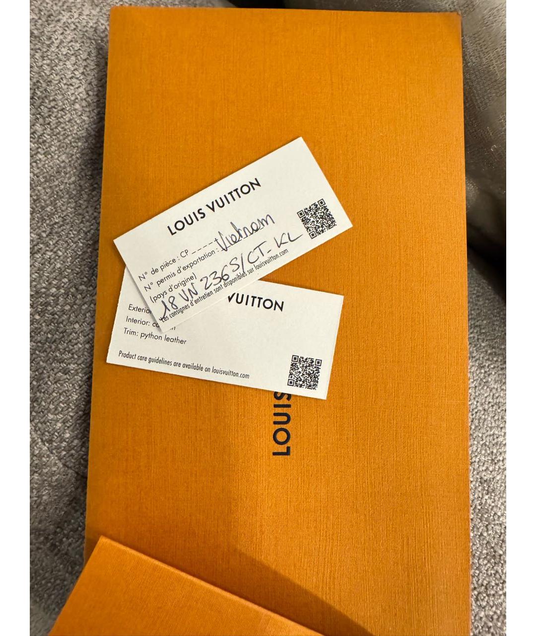 LOUIS VUITTON Черная кожаная сумка с короткими ручками, фото 7