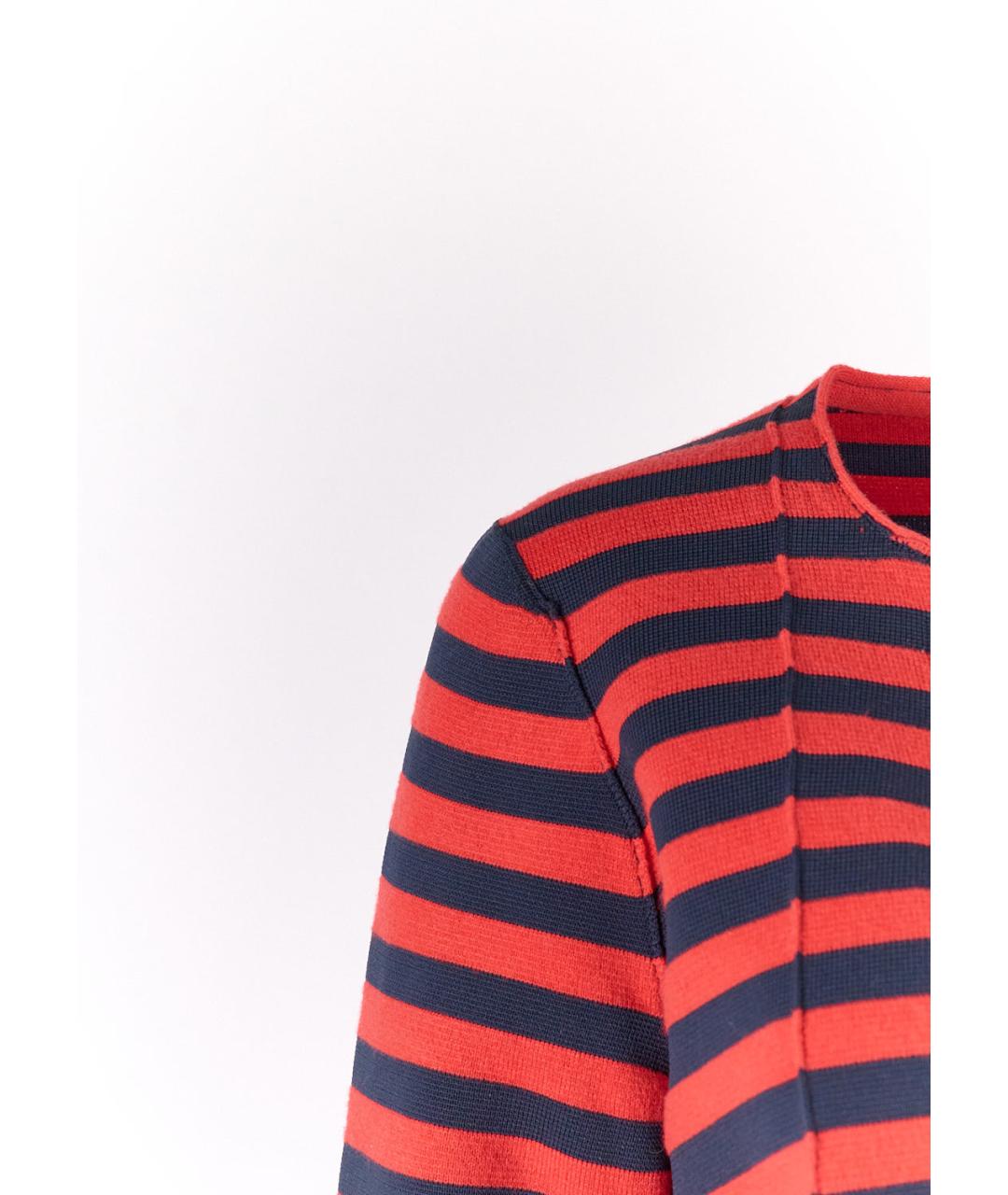 SONIA RYKIEL Красный полиэстеровый жакет/пиджак, фото 5