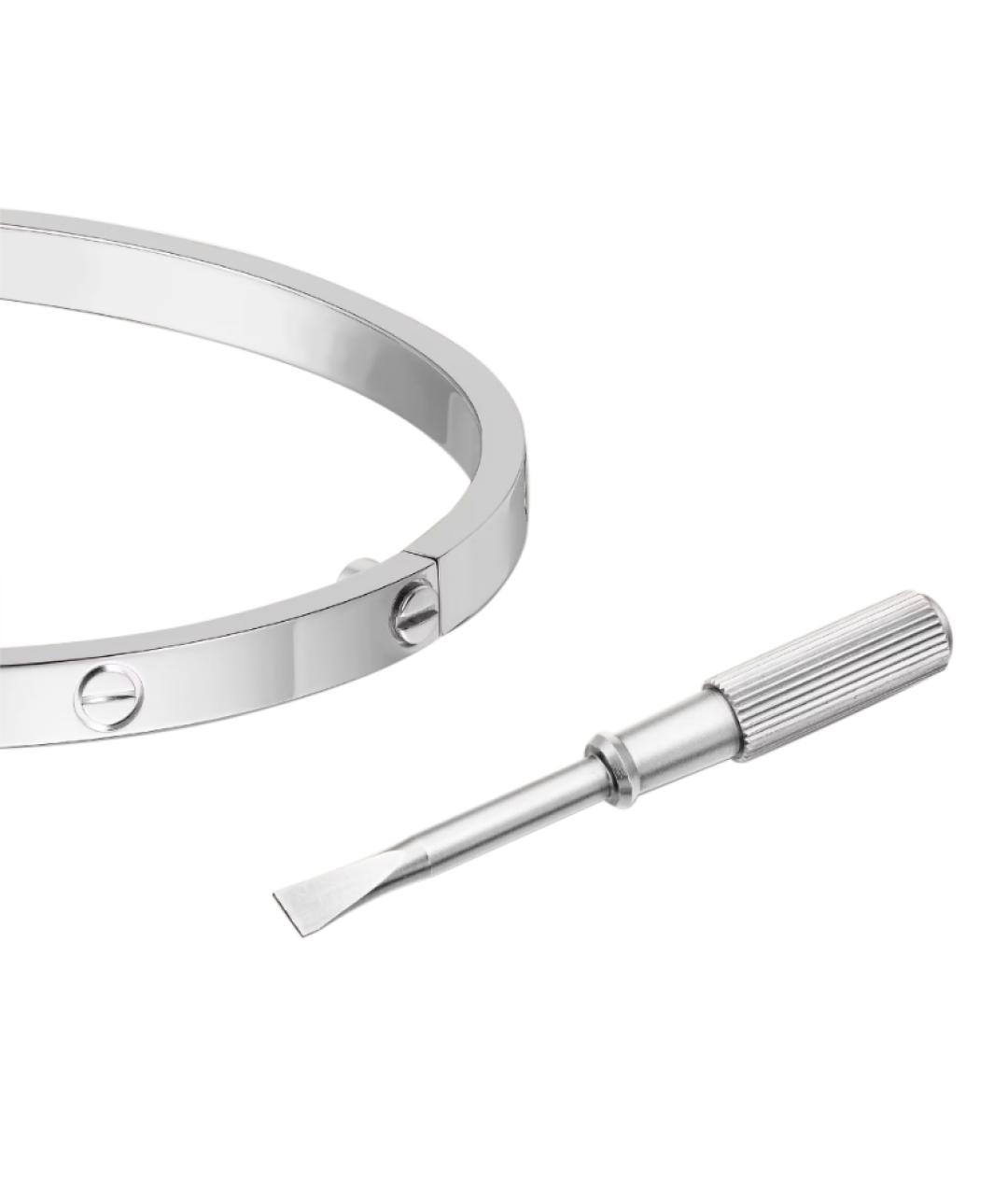 CARTIER Золотой браслет из белого золота, фото 3