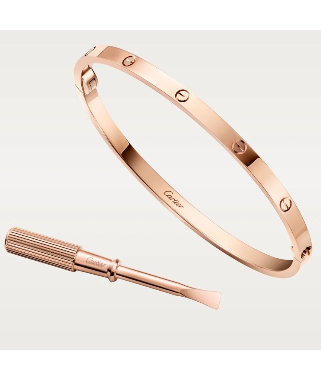 CARTIER Браслет из розового золота, фото 2