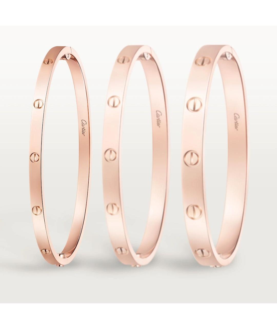 CARTIER Браслет из розового золота, фото 5