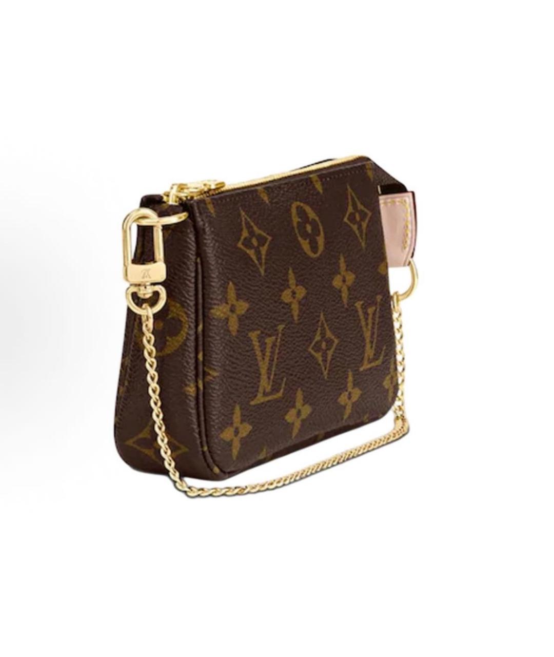 LOUIS VUITTON Коричневая сумка через плечо, фото 3