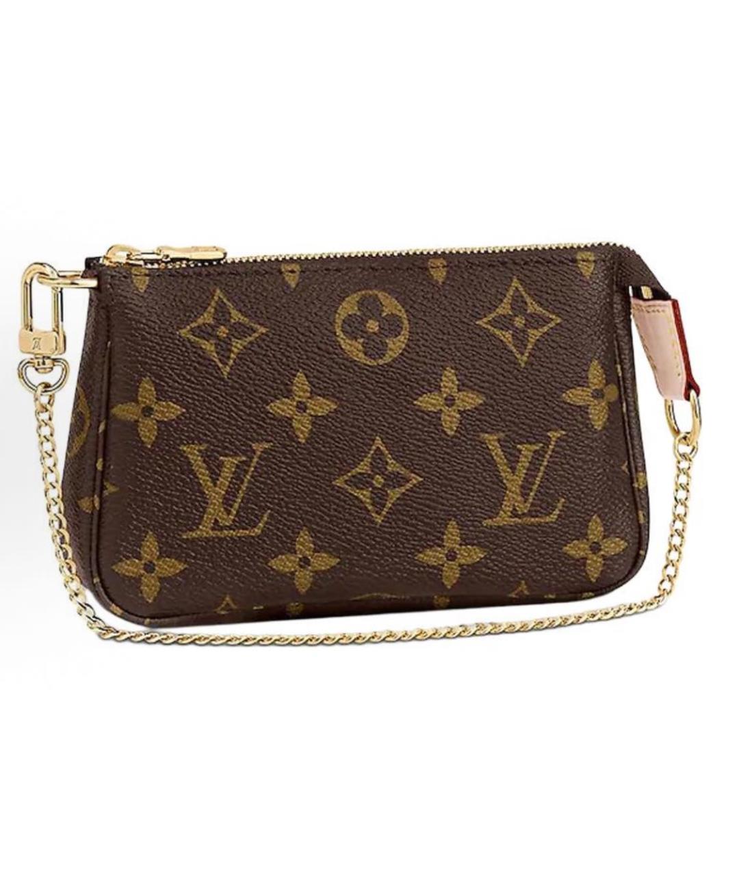 LOUIS VUITTON Коричневая сумка через плечо, фото 2