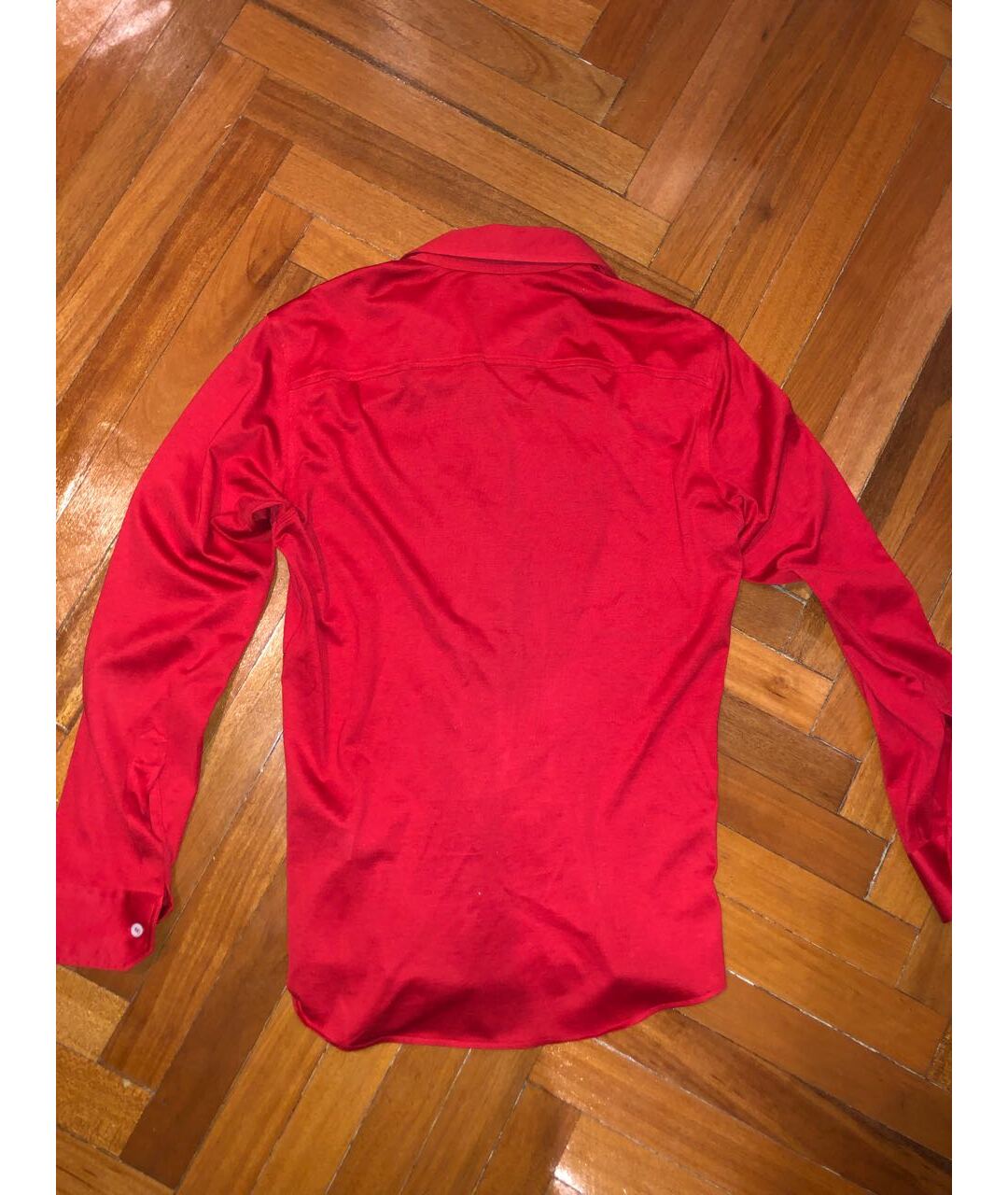 LOUIS VUITTON Красная хлопковая кэжуал рубашка, фото 6
