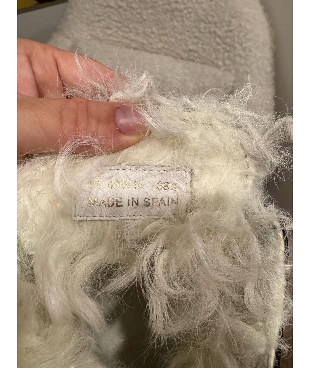 SAINT LAURENT Черные замшевые кеды, фото 4