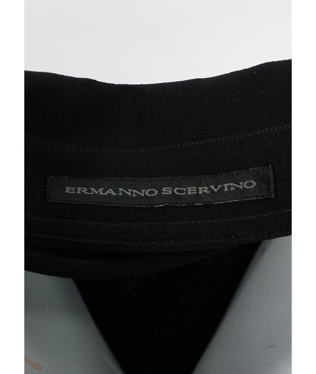 ERMANNO SCERVINO Черная кашемировая блузы, фото 3