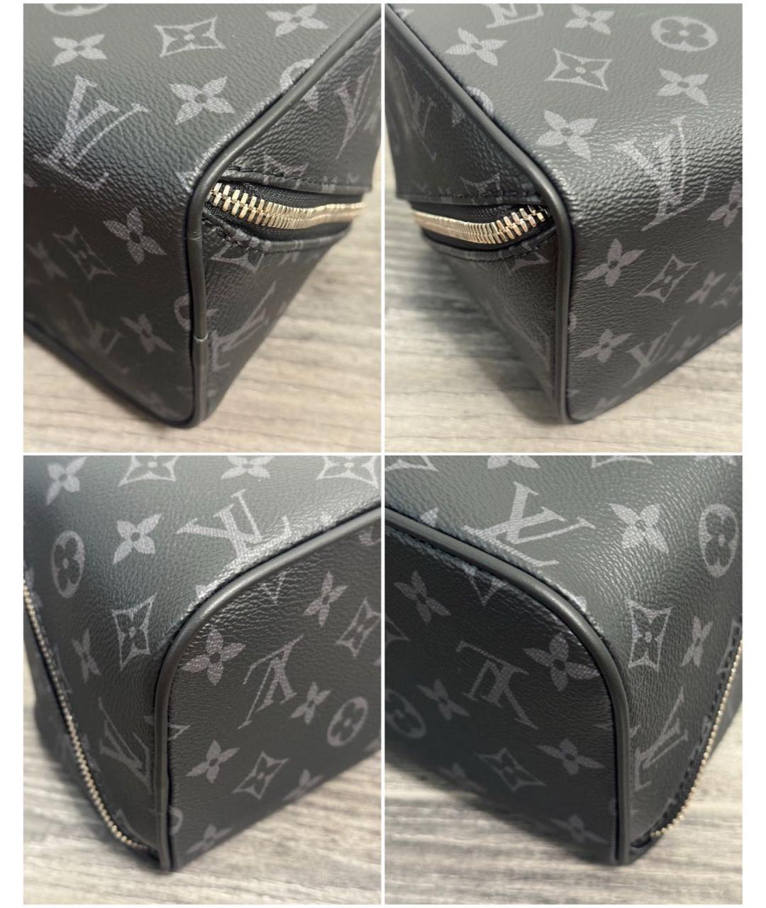 LOUIS VUITTON Черная барсетка, фото 5