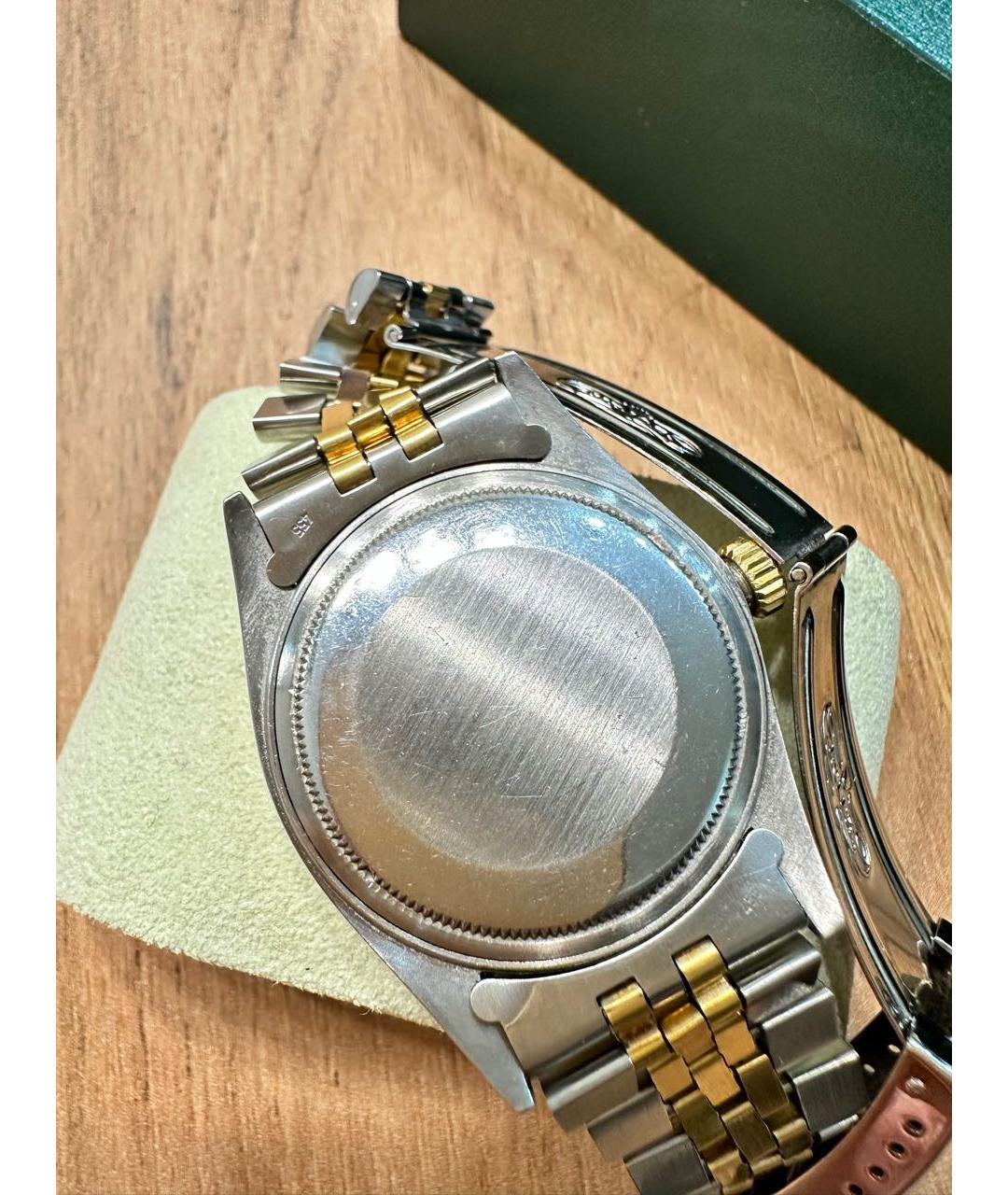 ROLEX Серебряные часы из золота и стали, фото 2