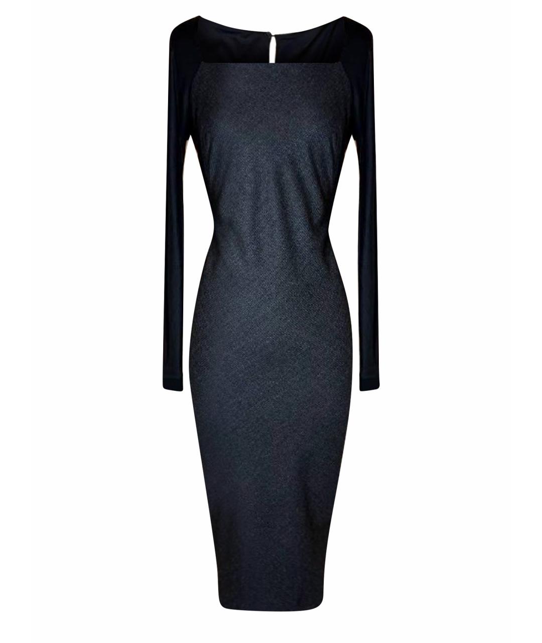 SPORTMAX Черное платье, фото 1
