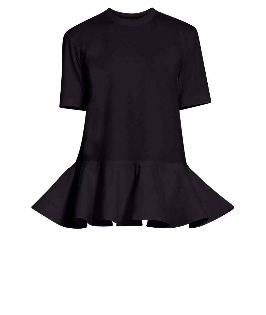 ALAIA Черная хлопковая футболка, фото 1