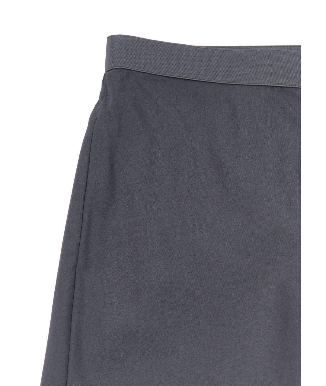 JIL SANDER Черные шерстяные шорты, фото 5