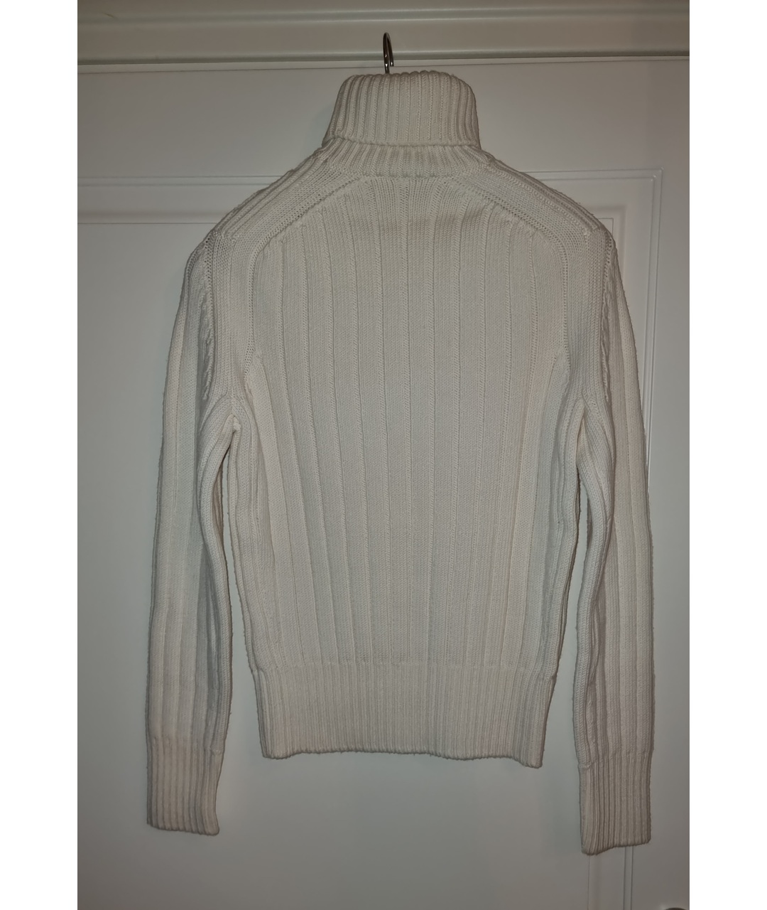 CRUCIANI Белый шерстяной джемпер / свитер, фото 2