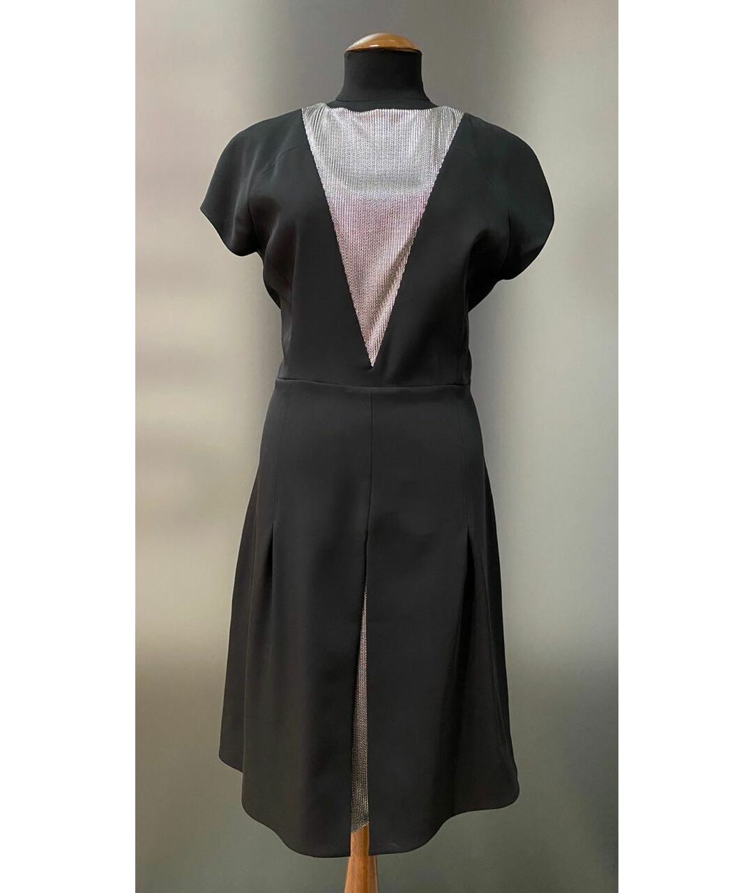 KARL LAGERFELD Черное вискозное платье, фото 6