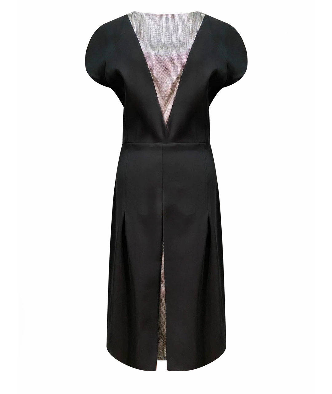 KARL LAGERFELD Черное вискозное платье, фото 1