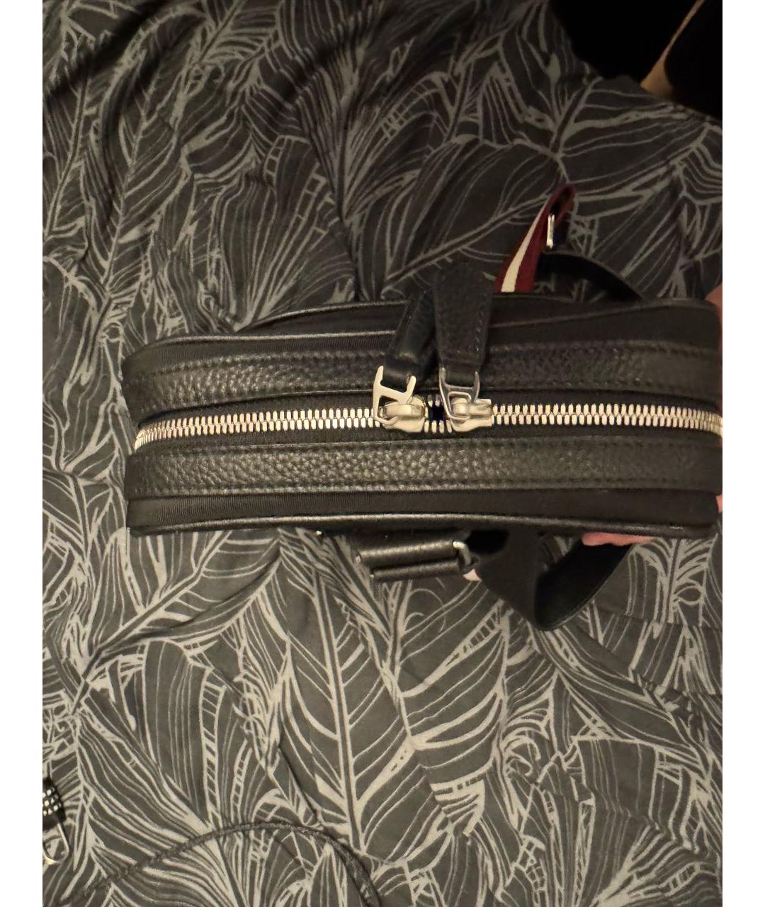 BALLY Черная поясная сумка, фото 6