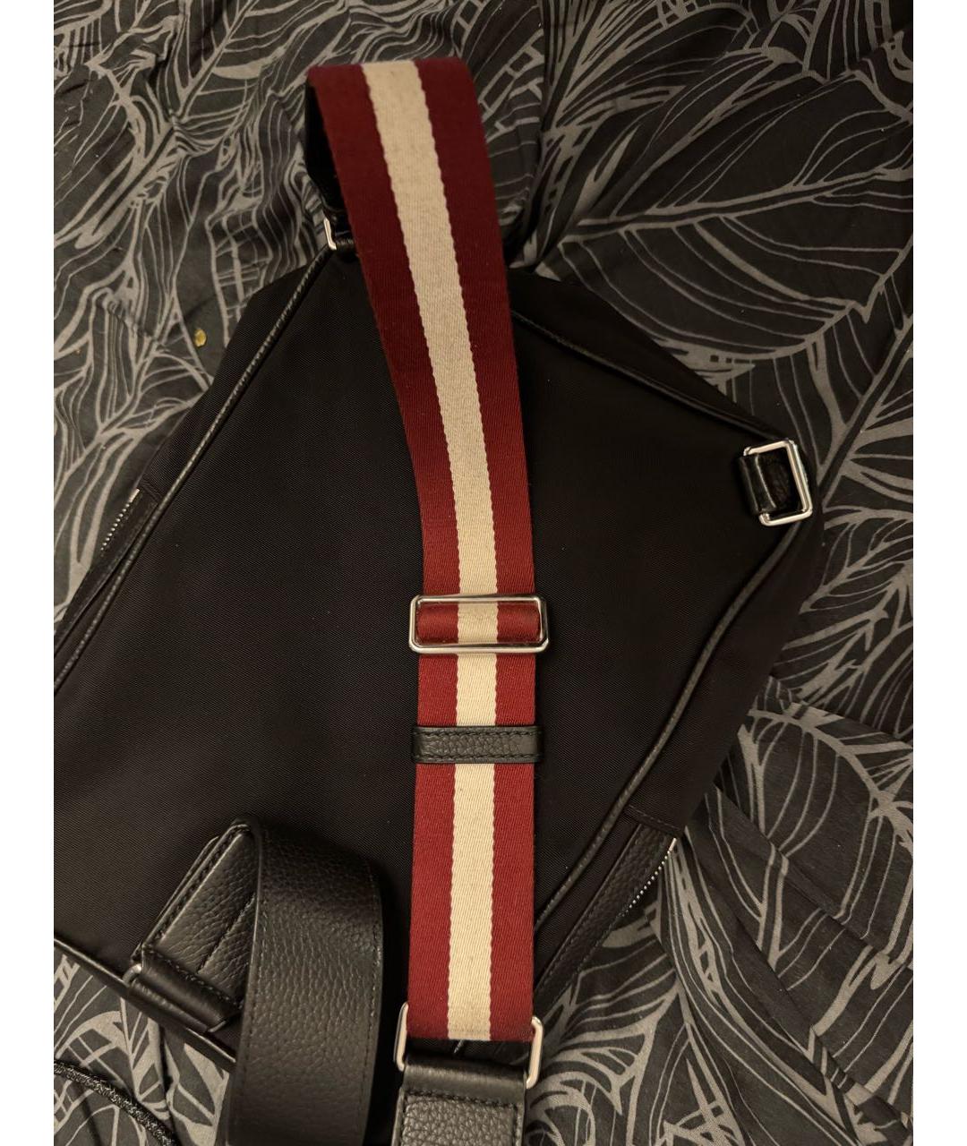 BALLY Черная поясная сумка, фото 8