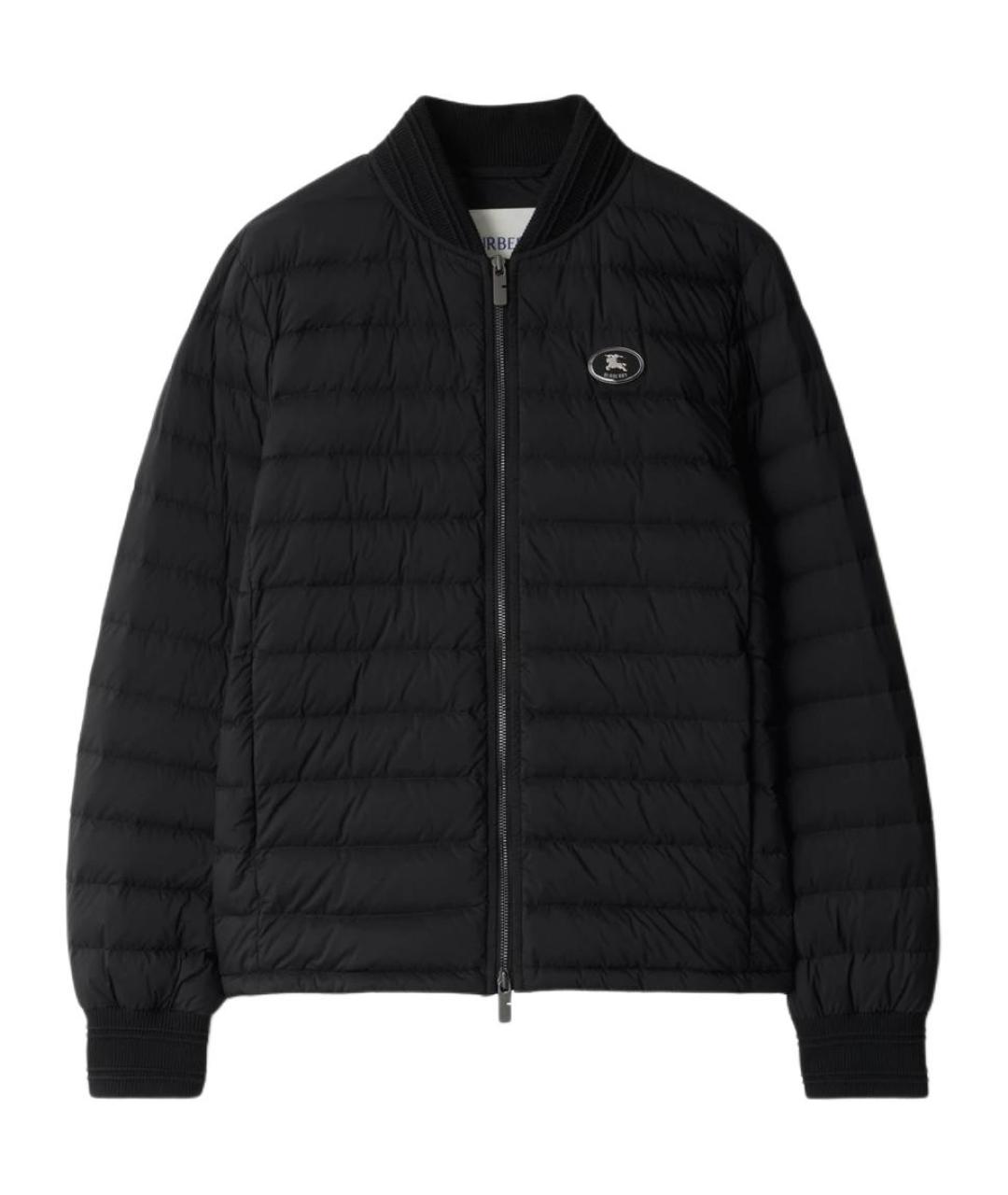 BURBERRY Черный пуховик, фото 1