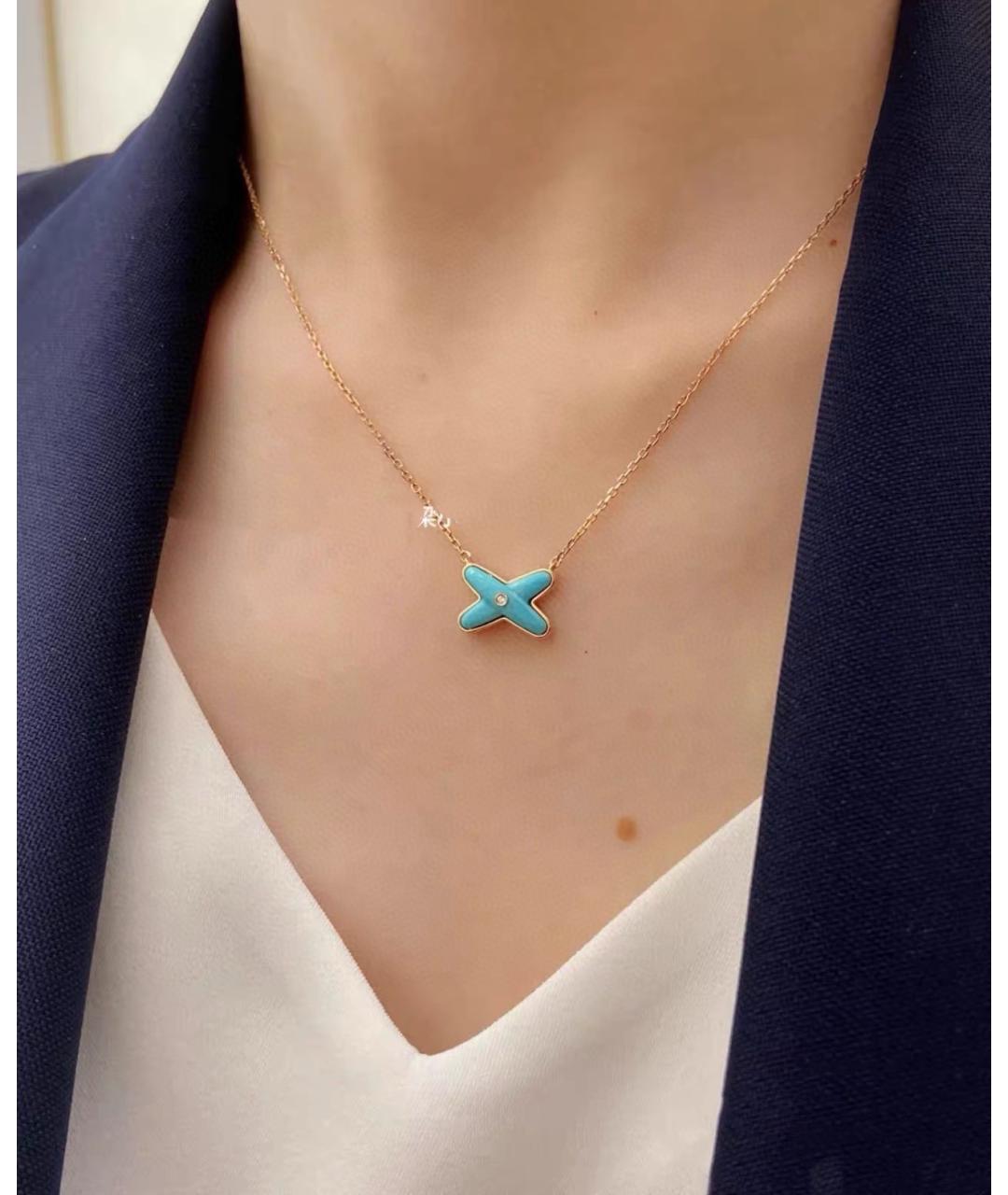 CHAUMET Золотое колье из розового золота, фото 5