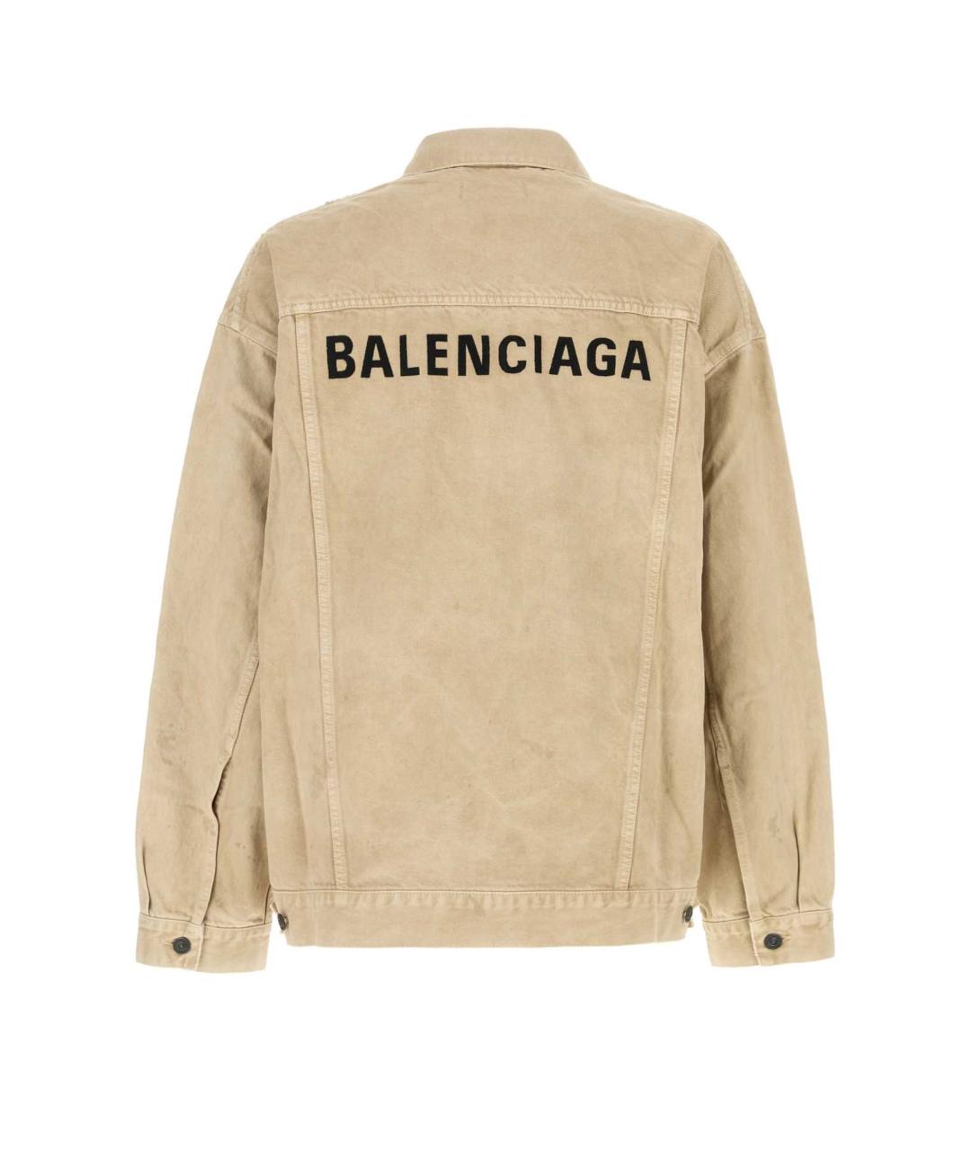 BALENCIAGA Бежевая куртка, фото 2