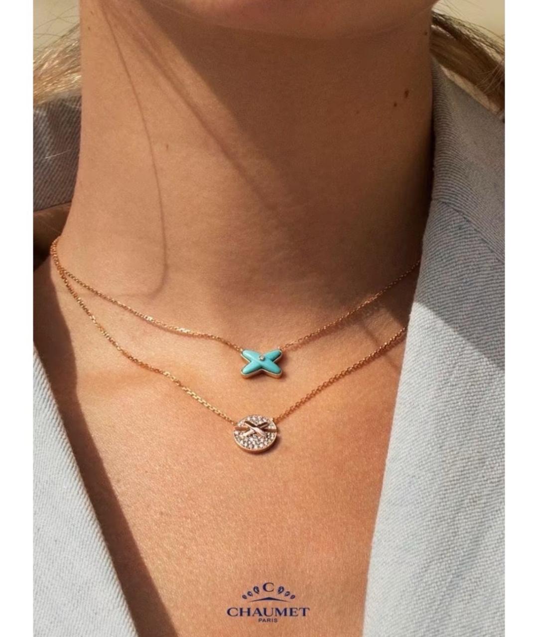 CHAUMET Золотое колье, фото 3