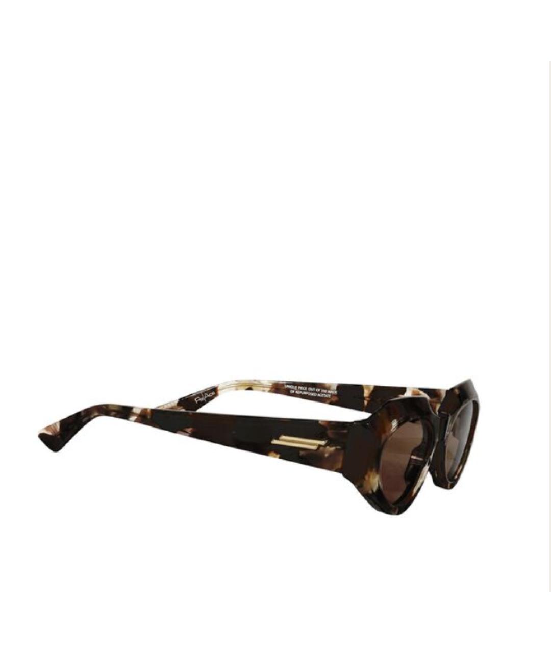 BOTTEGA VENETA Коричневые солнцезащитные очки, фото 2